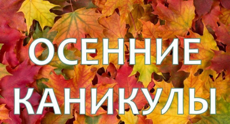 Осенние каникулы.